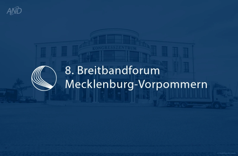 AND News: AND auf dem »8. Breitbandforum Mecklenburg-Vorpommern 2024