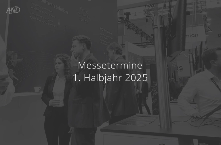 AND News: Messetermine erstes Halbjahr 2025