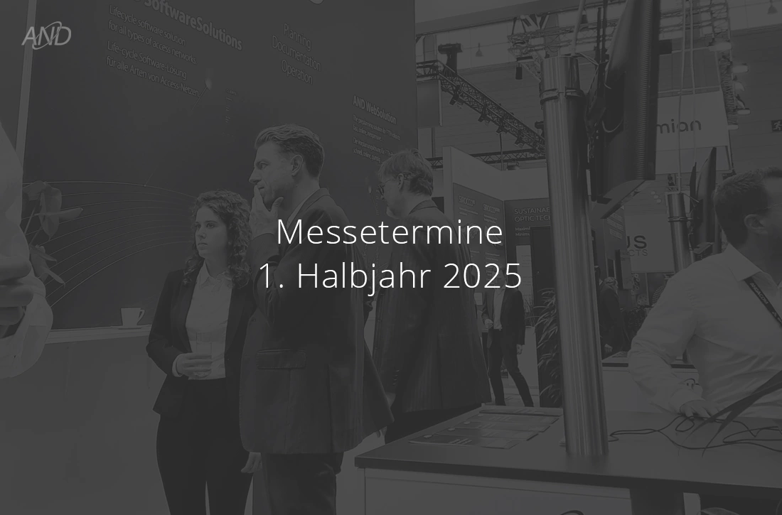 AND News: Messetermine erstes Halbjahr 2025